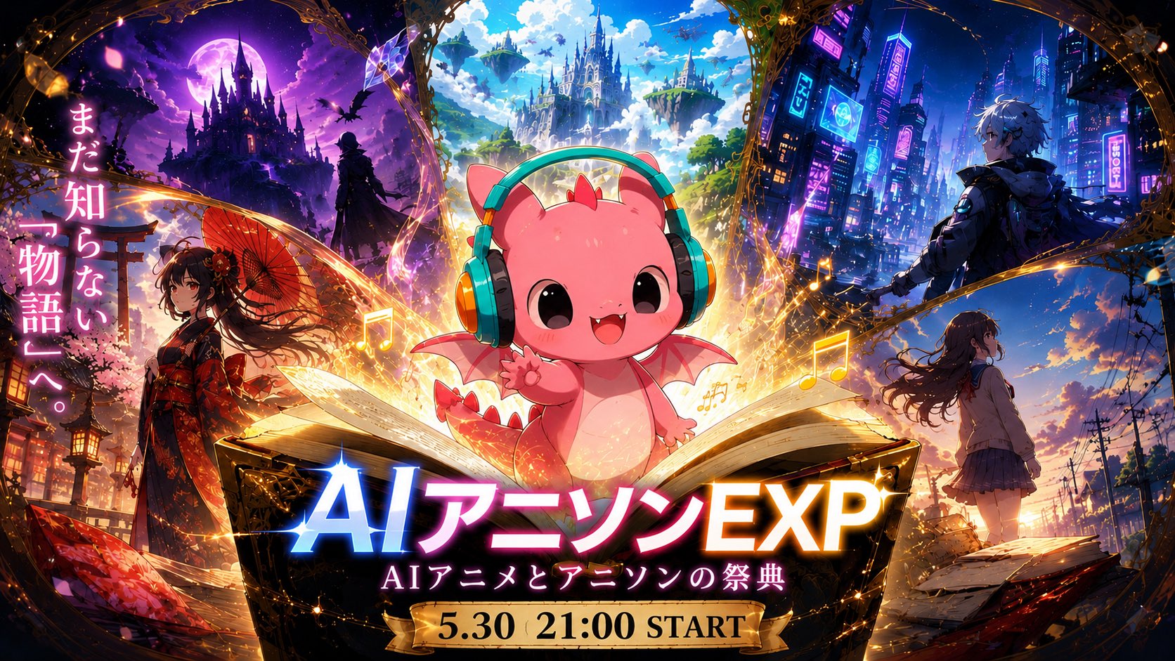 AI Anison EXP メインビジュアル
